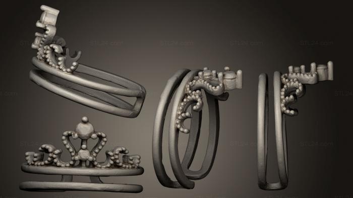 Jewelry rings (ring 75, JVLRP_0176) 3D models for cnc